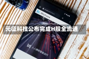 元征科技公布完成H股全流通