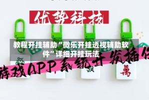 教程开挂辅助“微乐开挂透视辅助软件”详细开挂玩法
