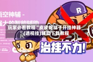 玩家必看教程“皮皮跑胡子开挂神器”(透视挂)辅助下载教程