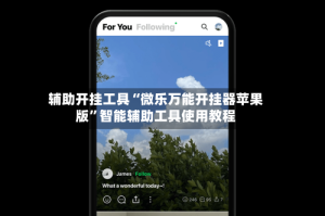 辅助开挂工具“微乐万能开挂器苹果版”智能辅助工具使用教程