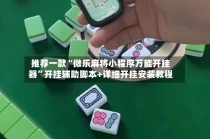 推荐一款“微乐麻将小程序万能开挂器”开挂辅助脚本+详细开挂安装教程