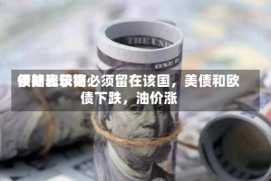 伊朗比较高领袖表示铀必须留在该国，美债和欧债下跌，油价涨