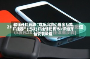 教程开挂辅助“微乐麻将小程序万能开挂器”(透视)开挂辅助脚本+详细开挂安装教程