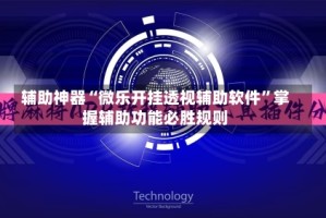 辅助神器“微乐开挂透视辅助软件”掌握辅助功能必胜规则