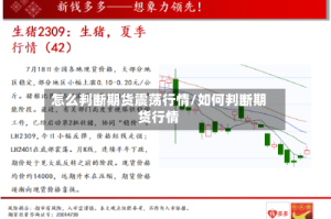 怎么判断期货震荡行情/如何判断期货行情