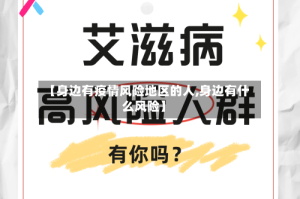 【身边有疫情风险地区的人,身边有什么风险】