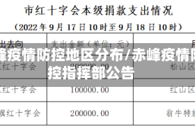 赤峰疫情防控地区分布/赤峰疫情防控指挥部公告