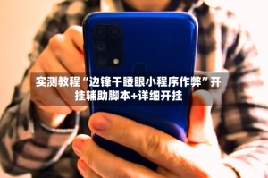 实测教程“边锋干瞪眼小程序作弊”开挂辅助脚本+详细开挂
