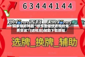 玩家辅助神器“微乐跑得快透视挂免费安装”(透视挂)辅助下载教程