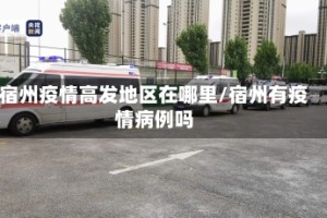 宿州疫情高发地区在哪里/宿州有疫情病例吗