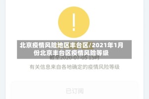 北京疫情风险地区丰台区/2021年1月份北京丰台区疫情风险等级