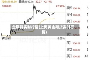 金期货实时行情(上海黄金期货实时行情)