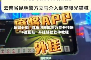 玩家必知“微乐河南麻将万能开挂器”+透视挂”开挂辅助软件教程