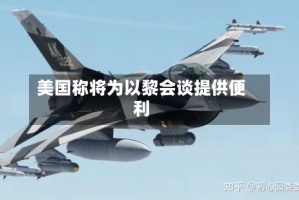 美国称将为以黎会谈提供便利