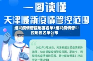 绍兴疫情管控地区名单/绍兴疫情管控地区名单公布