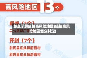 怎么了解疫情高风险地区(疫情高风险地区怎么判定)