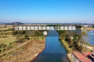 江西金溪地区有疫情吗/江西金溪在哪