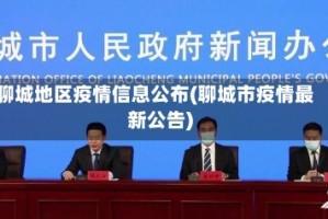 聊城地区疫情信息公布(聊城市疫情最新公告)