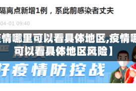 【疫情哪里可以看具体地区,疫情哪里可以看具体地区风险】