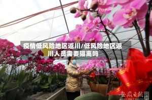 疫情低风险地区返川/低风险地区返川人员需要隔离吗