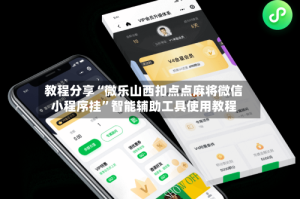 教程分享“微乐山西扣点点麻将微信小程序挂”智能辅助工具使用教程