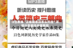 今日教程“正版随意玩怎么开挂”详细分享装挂步骤教程