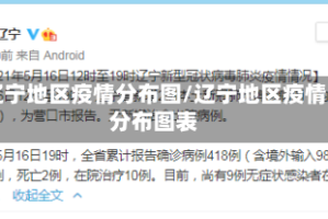 辽宁地区疫情分布图/辽宁地区疫情分布图表