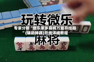 专家分析“微乐家乡麻将万能开挂器”(辅助神器)开挂详细教程