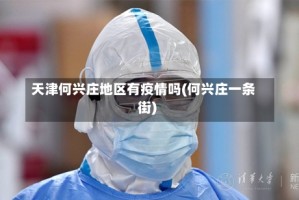 天津何兴庄地区有疫情吗(何兴庄一条街)