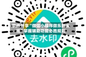 软件分享“微信小程序微乐刨幺挂”掌握辅助功能必胜规则