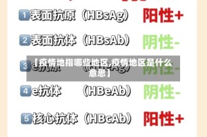【疫情地指哪些地区,疫情地区是什么意思】