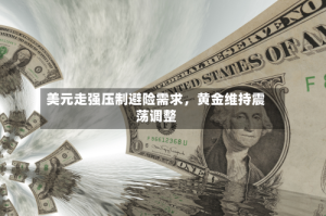 美元走强压制避险需求，黄金维持震荡调整