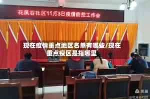 现在疫情重点地区名单有哪些/现在重点疫区是指哪里