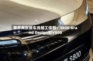 尊界两款新车亮相工信部：S800 Grand Design和V800