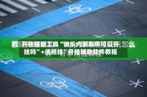 开挂辅助工具“微乐内蒙麻将可以开挂吗”+透视挂”开挂辅助软件教程