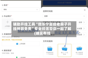 辅助开挂工具“微乐宁夏捉老麻子开挂神器免费”专业师傅带你一起了解(确实有挂