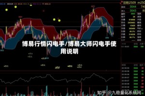 博易行情闪电手/博易大师闪电手使用说明