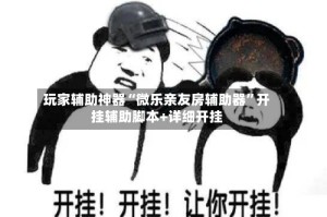 玩家辅助神器“微乐亲友房辅助器”开挂辅助脚本+详细开挂