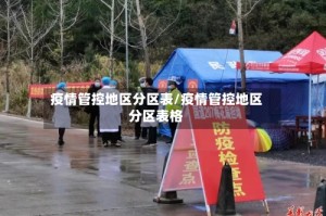 疫情管控地区分区表/疫情管控地区分区表格