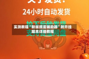 实测教程“新版掼蛋辅助器”附开挂脚本详细教程