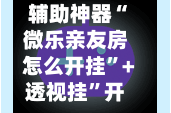 辅助神器“微乐亲友房怎么开挂”+透视挂”开挂辅助软件教程