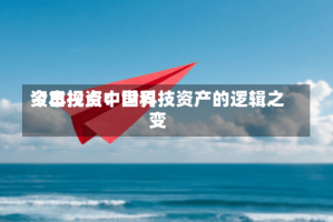 今日视点：世界资本投资中国科技资产的逻辑之变
