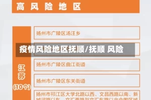 疫情风险地区抚顺/抚顺 风险