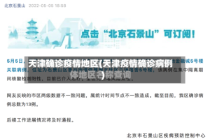 天津确诊疫情地区(天津疫情确诊病例)