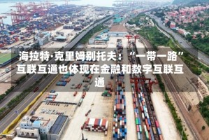 海拉特·克里姆别托夫：“一带一路”互联互通也体现在金融和数字互联互通