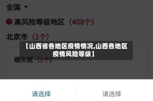 【山西省各地区疫情情况,山西各地区疫情风险等级】
