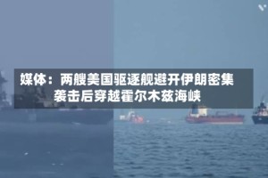 媒体：两艘美国驱逐舰避开伊朗密集袭击后穿越霍尔木兹海峡