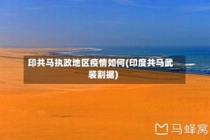 印共马执政地区疫情如何(印度共马武装割据)