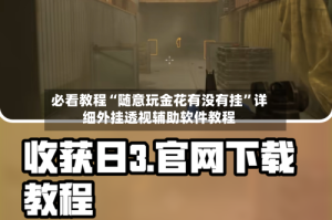必看教程“随意玩金花有没有挂”详细外挂透视辅助软件教程