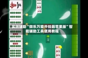 实测辅助“微乐万能开挂器苹果版”智能辅助工具使用教程